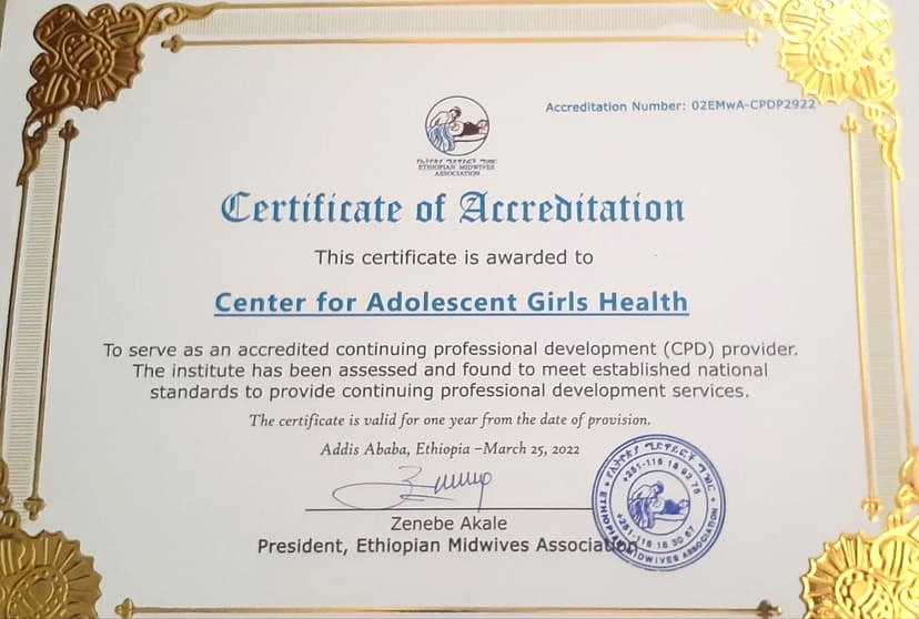 Professional Accreditation